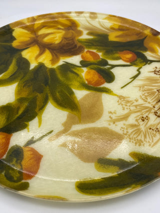 MCM Round Floral Serving Tray / Platter RSV|59591