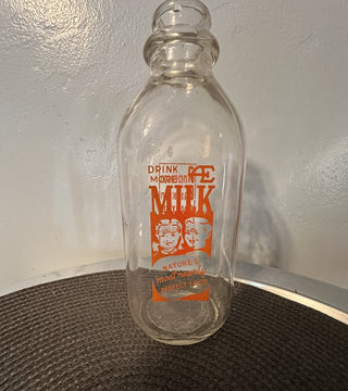 1970's Glass Milk Bottle|61529