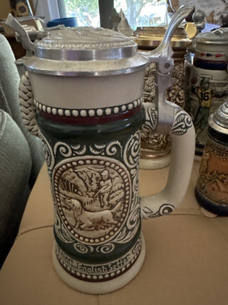 Hunting - Fishing stein. #SM. RSV