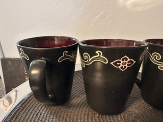 Coffee Cups 5 piece Native Design MTS|88523
