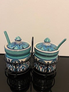 #2840 Condiment Jars RSV