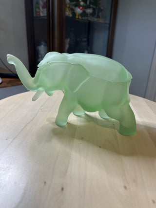 Indiana Tiara Glass Elephant Dish AS IS - RSV|64327