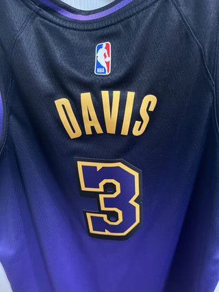 NEW LA Lakers Youth Large 14/16 Davis #3 Jersey Nike Authentic NBA Apparel RCD|117338