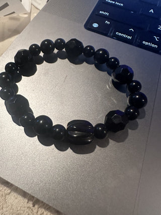 Vintage black bracelet #62 VV MTS