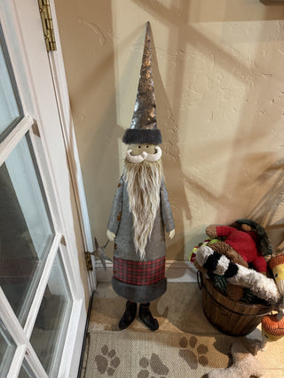 Metal Santa Claus Statue-KL RCD