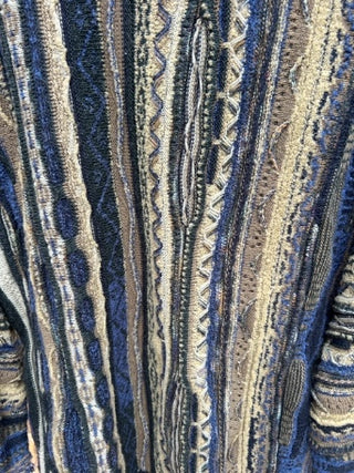 JP Vintage Norm Thompson Coogi Style Wool Blend Knit Sweater Made in Italy XL