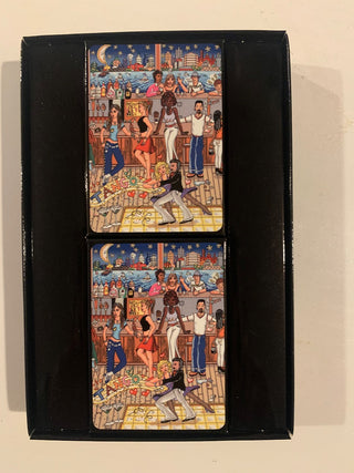 Charles Fazzio two decks of cards boxed|142040