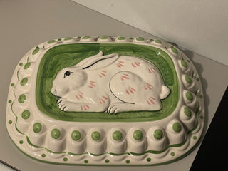 12"x9" Vtg Sigma Ceramic Bunny Mold--SP