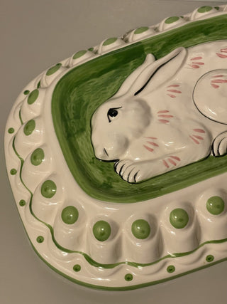 12"x9" Vtg Sigma Ceramic Bunny Mold--SP