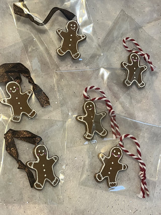 Handcrafted Clay Gingerbread Style #2 Ornament | Gift Tag RSV|129719