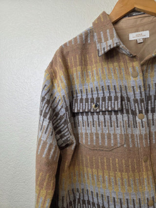 NEW! Roark patterned shacket - NWT RSV|158472