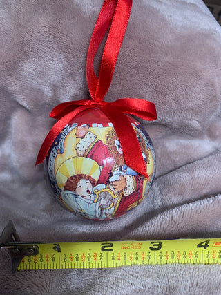 Mary Engelbreit 3" Paper Mache Ball MTS|131146