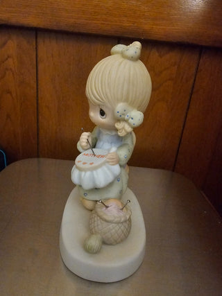 Precious Moments "Mother Sew Dear" 1979