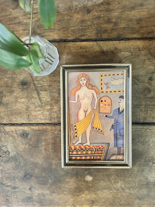 10H Brass frame with art MTS|141718