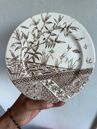 Antique W. H. Grindley Burmah Plate