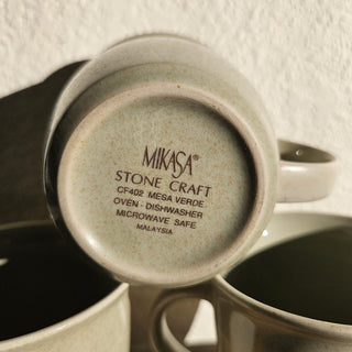 Vintage Mikasa "Mesa Verde" Mugs - Set of 3 (BRI)|52312