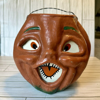 Vintage Style 7" Orange Jack O' Lantern Choir Boy RCD|101171