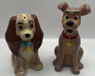 DISNEY'S LADY & THE TRAMP SALT & PEPPER SHEKERS|94333
