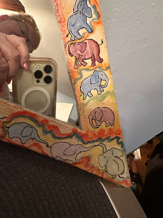 Elephant Mirror Handcraft MTS|62276