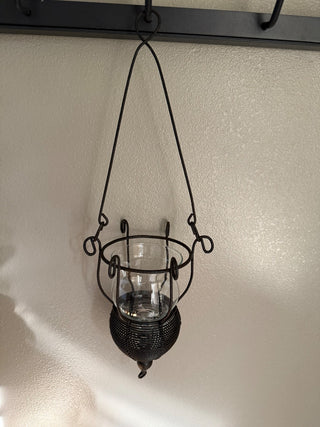 Rustic Hanging Votive Holder RSV|76074