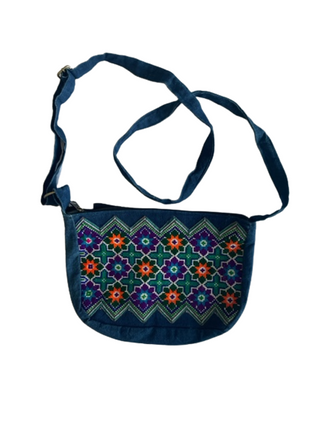 Hemp Over The Shoulder Cross-stitch Bag|112399