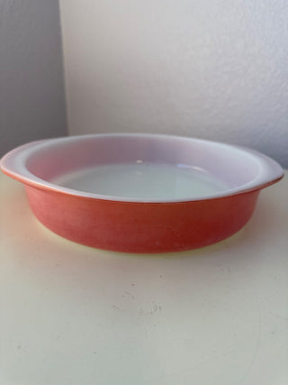 Vintage flamingo Pyrex round dish RCD