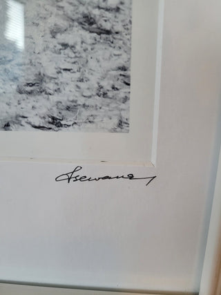 13-1/4 x 23-1/4" Wood Framed 'LOVE in NY' Picture, Signed RCD