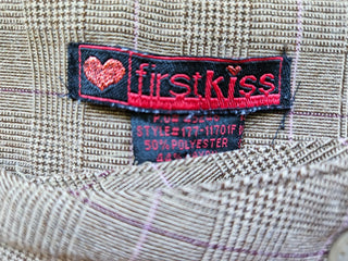 Y2K First Kiss Low-Rise Plaid Capris - SIze 7 MTS|103384