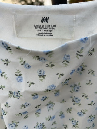 H&M kids size 14 girls floral slip dress