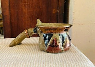 Local Artisans Pottery Long Handle Cup  RCD|98203