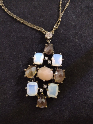 18" Boho Necklace Multi Color RCD|74261