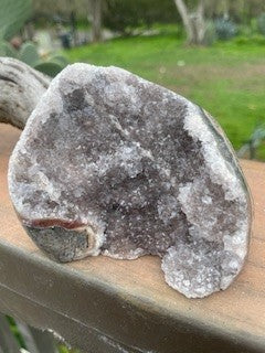 Natural Purple Amethyst Geode Mineral Stone  RCD|56046