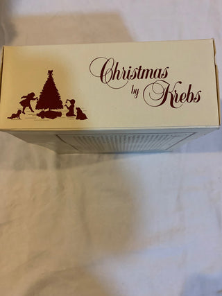 Vntg Christmas ornaments box/4 MTS|132258