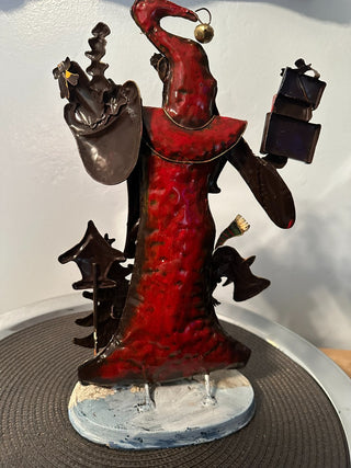 Santa-Snowman Metal Figure MTS|86652