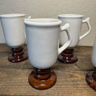 Vintage Chefsware USA Pedestal Irish Coffee Mug MTS|122014