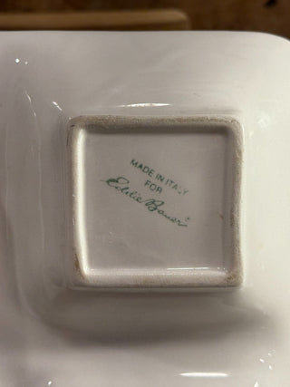 Divided dish/white/Eddie Bauer