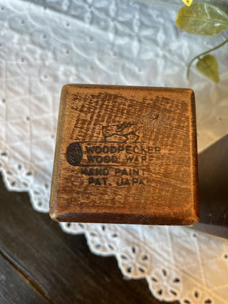 Vtg Woodpecker Woodware S&P-RCD