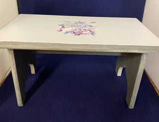 Vintage footstool, Riser, Bench RCD