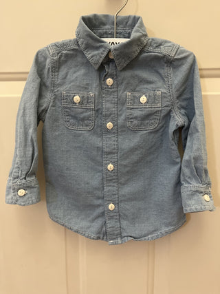 Oshkosh Chambray Long Sleeve 18 Months - RSV|105972