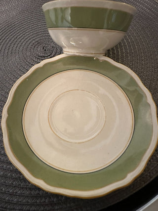 Vintage Teacup/ Saucer Epiag Czecho MTS