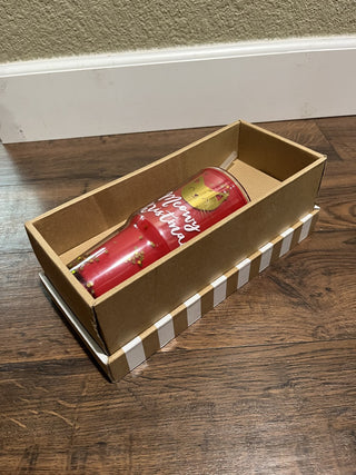 New Meowy Christmas Cat Themed Tumbler w/Lid & Straw RCD|126445