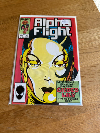 Comic Book: Alpha Flight Issue 20