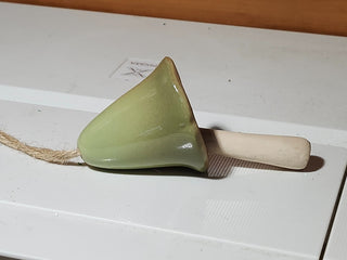 Ceramic green top chime mushroom RCD|145923