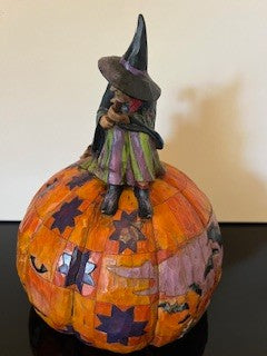 #2441 Jim Shore Pumpkin Witch