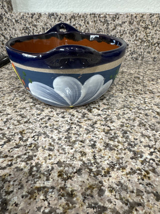 AJ - Mexican Talavera Painted Handled Bowl MTS|78029