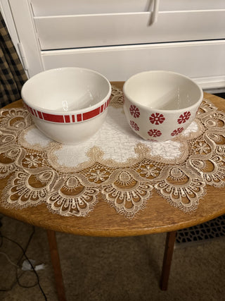 Vintage Crate and Barrel Christmas Bowl - Sold Separately - RCD|135503
