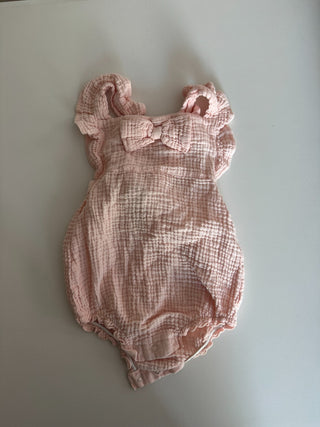 12M - Light Pink Romper RSV|77184