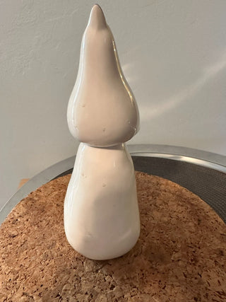 Bird Pedestal White Ceramic MTS