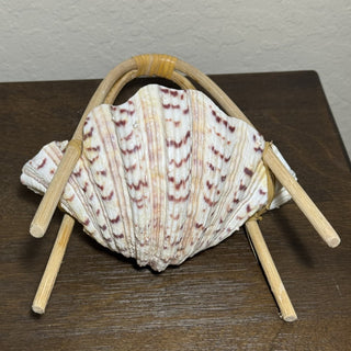 Vintage Seashell Basket/Caddy MTS|103827