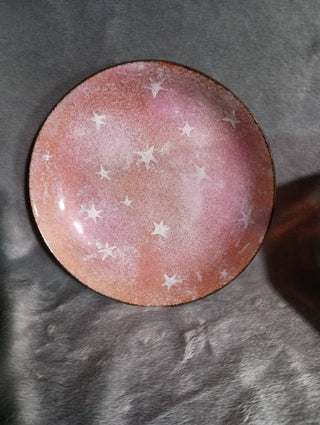 starry pink trinket plate rsv